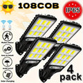 solar powered street light 8 6 4 2pcs   sensor