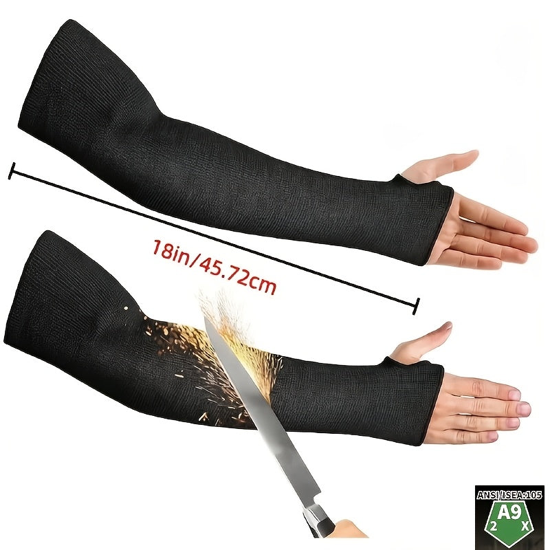 ansi a9 cut resistant arm sleeves 18  ply