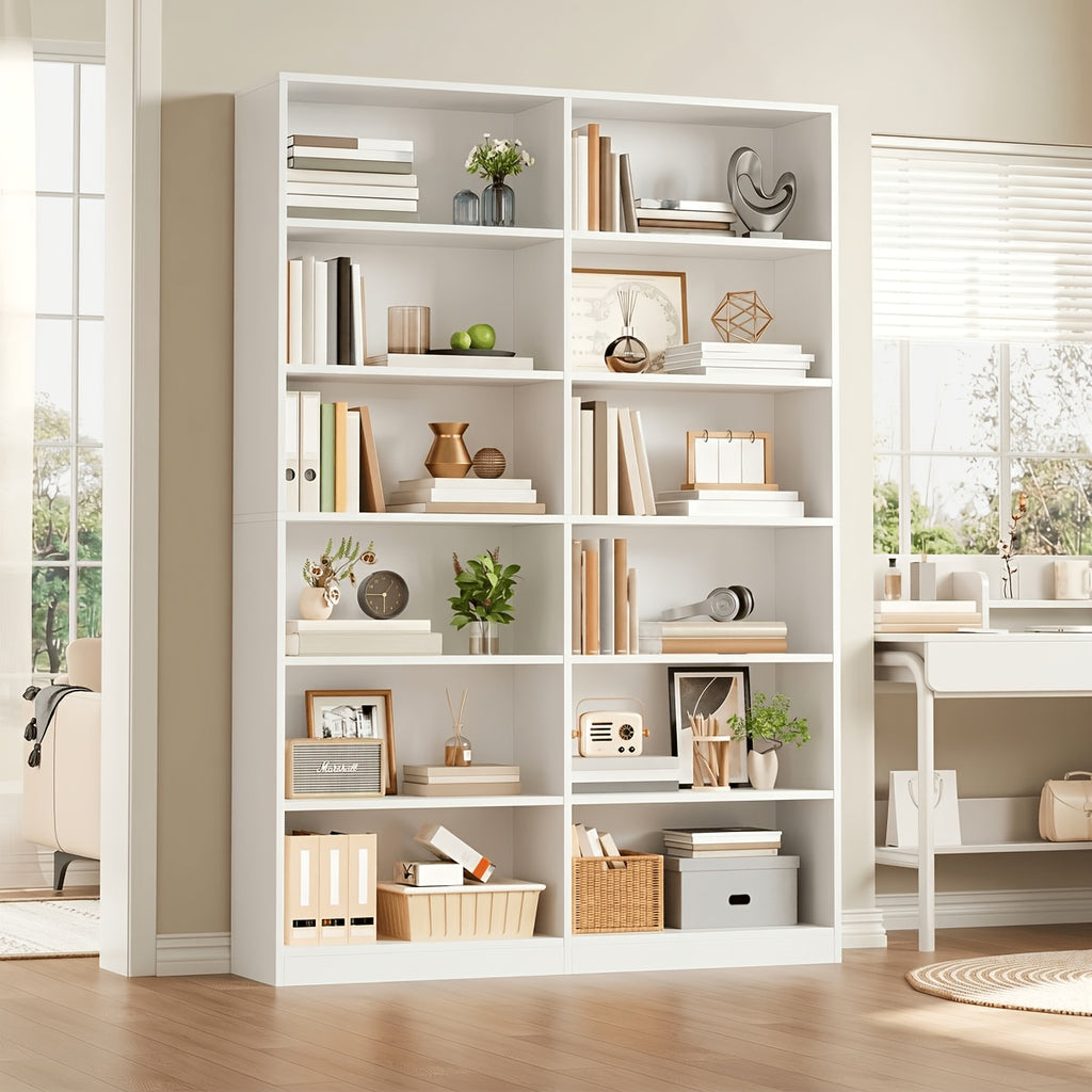 fultru 74 3 bookshelf bookcase   6 tier bookcase