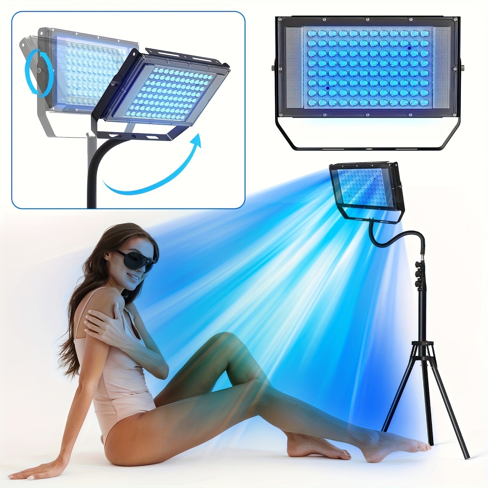 esy professional tanning lamp adjustable tripod quick 1