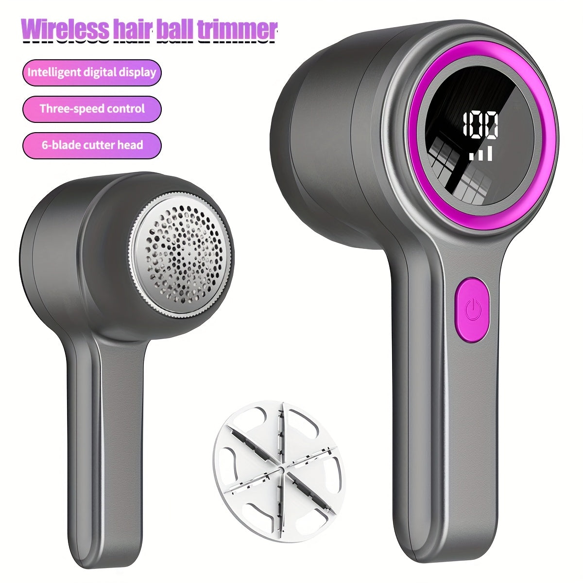 2025   portable multifunctional lint remover features
