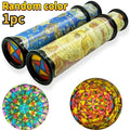 1pc random color classic kaleidoscope toy pullable extension