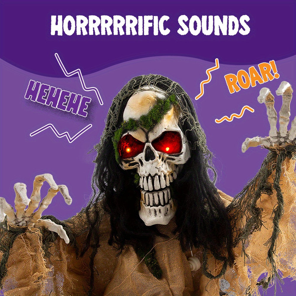 halloween decoration outdoor animated zombie