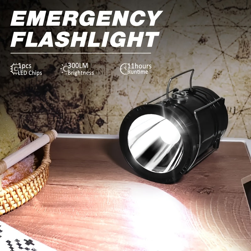 4pcs portable led camping light lightweight usb rechargeable