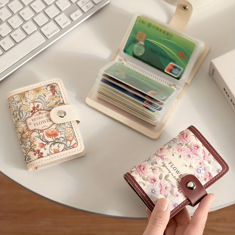 ladies credit card holder multiple slots exquisite large