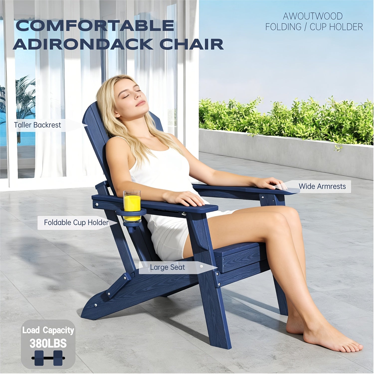 hdpe folding adirondack chair 4pack 6pack weather fire pit