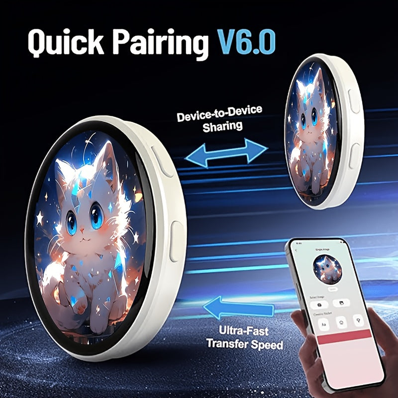 2026 new electronic badge display   high frame