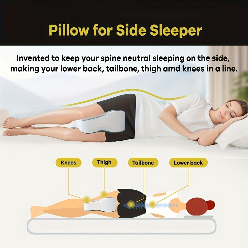 memory foam knee pillow side sleepers leg cushion legs