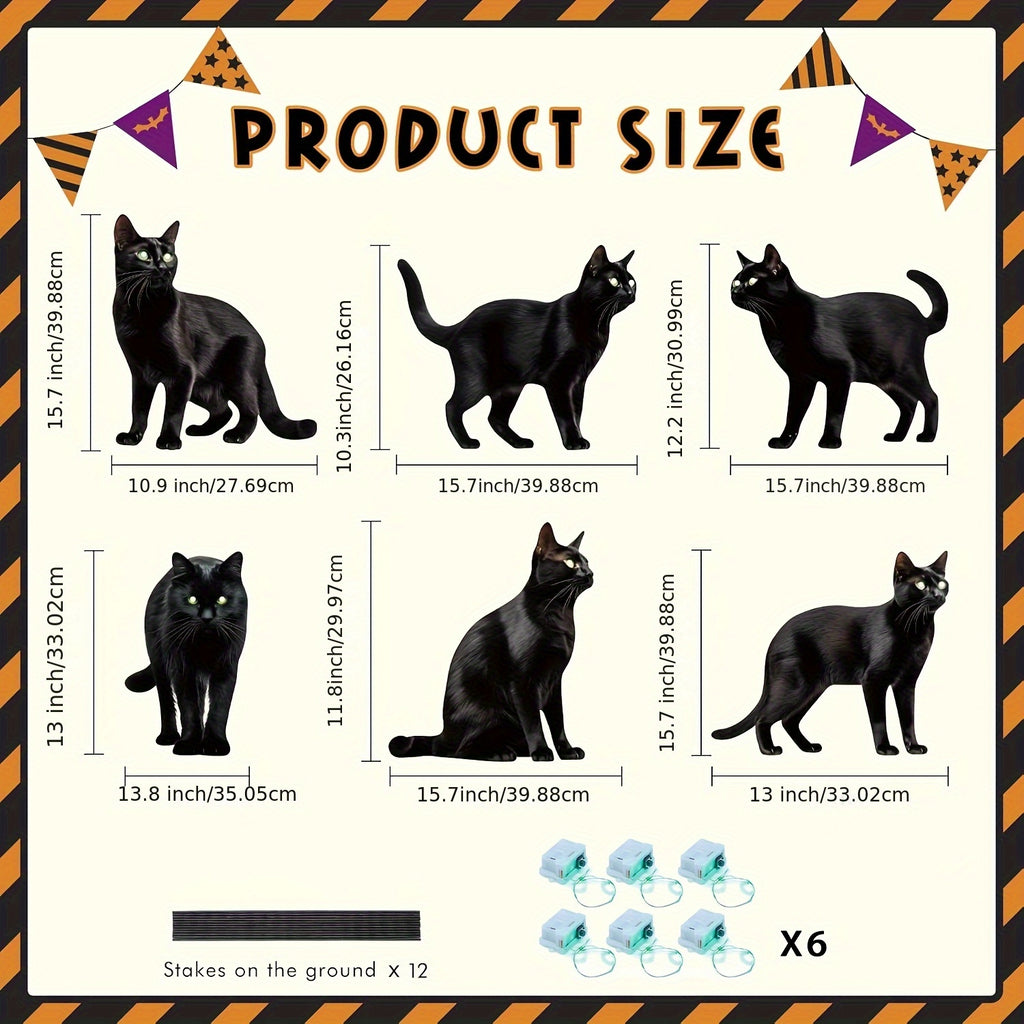 12pcs   decorations plastic yard signs