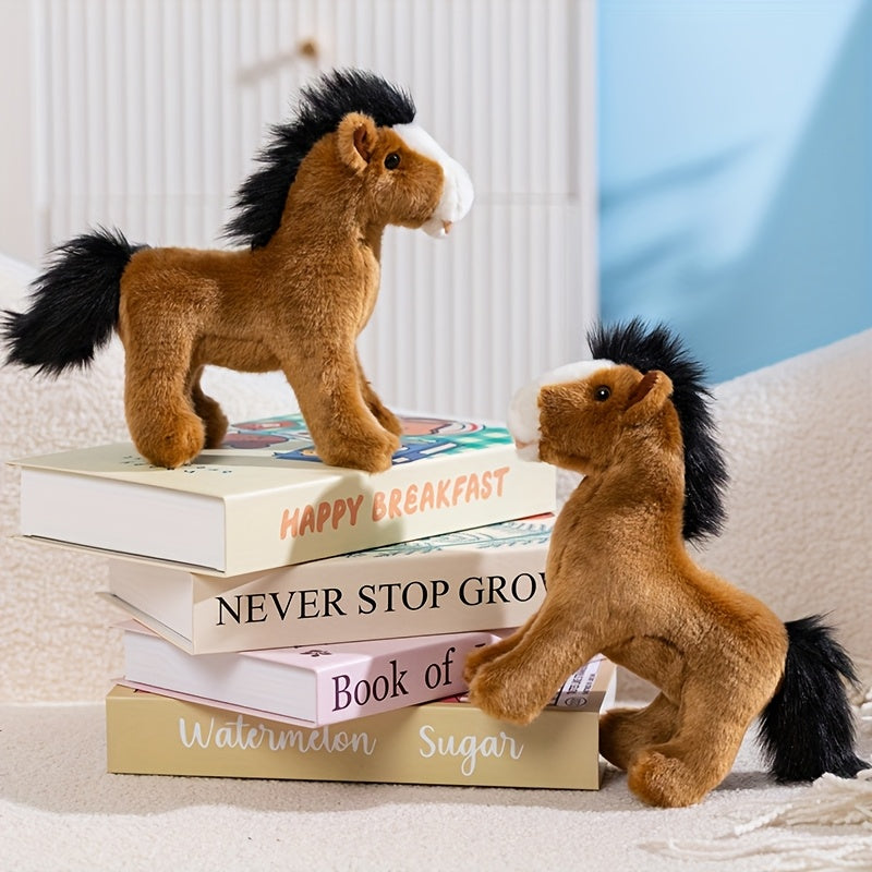 cute   horse plush toy kawaii soft stuffed animal