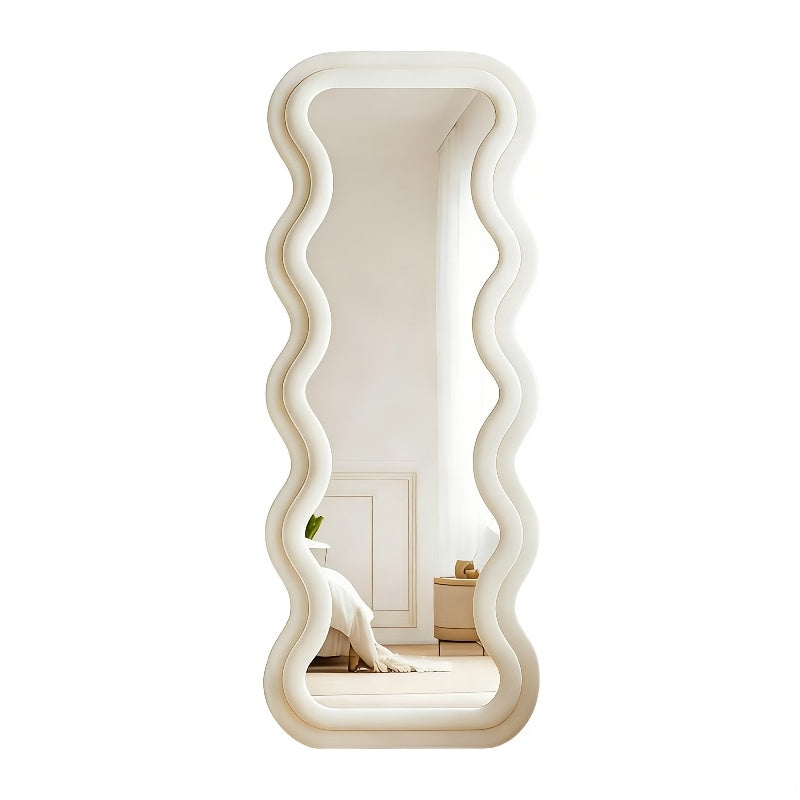 standing mirror suitable nursery   shatterproof