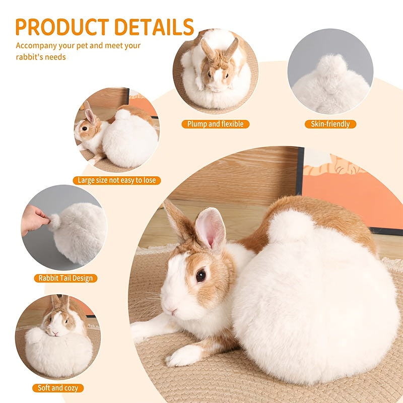 rabbit soothing   plush chewable rabbits cage