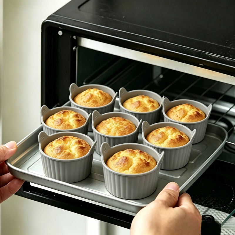 8pcs multi functional air fryer baking cups made silicone