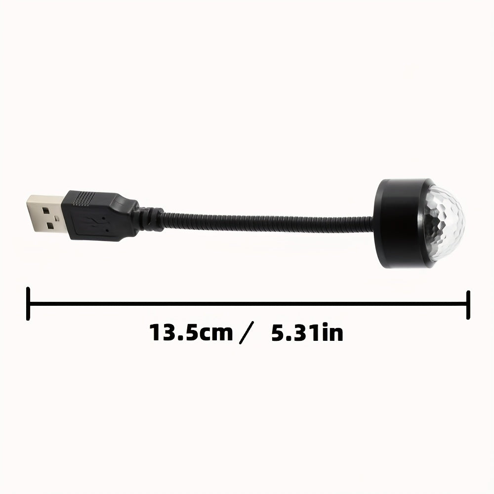 1pc roof starry sky usb night light led indoor music rhythm