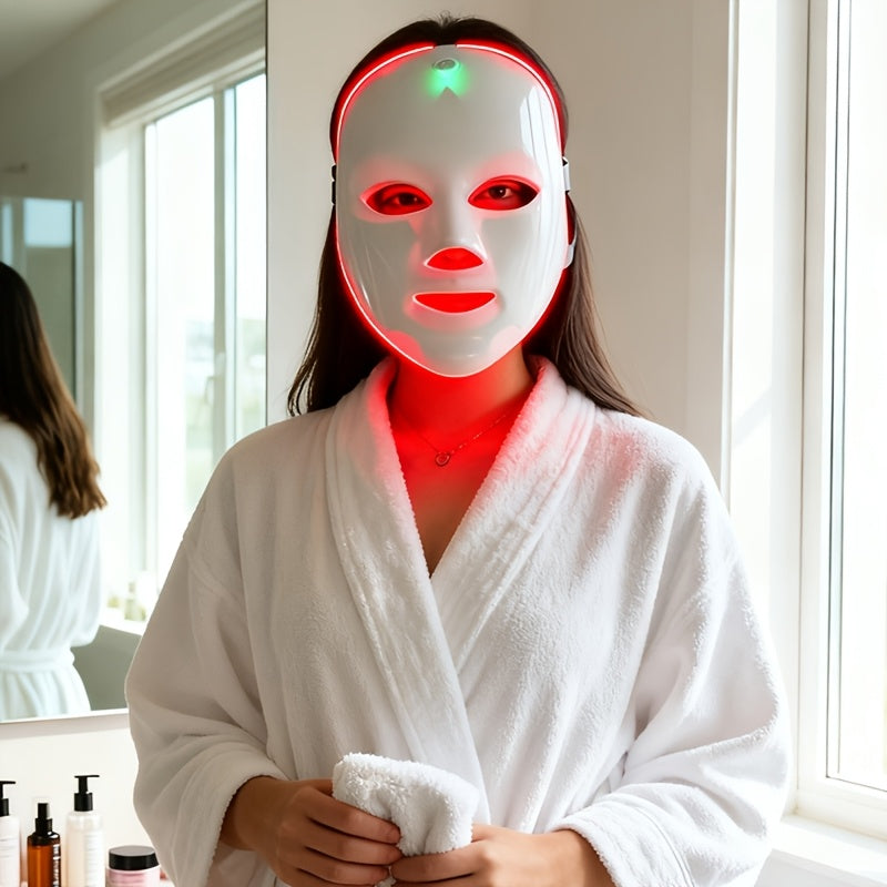 a 7 color facial mask machine portable facial care device