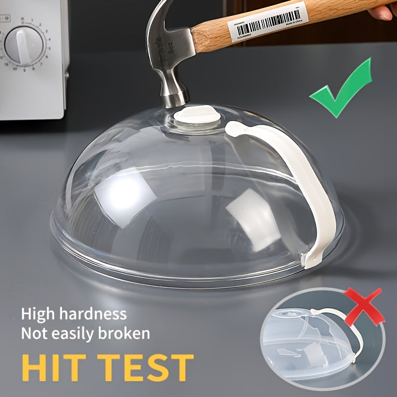 1pc microwave food cover splatter guard heating dishes oil