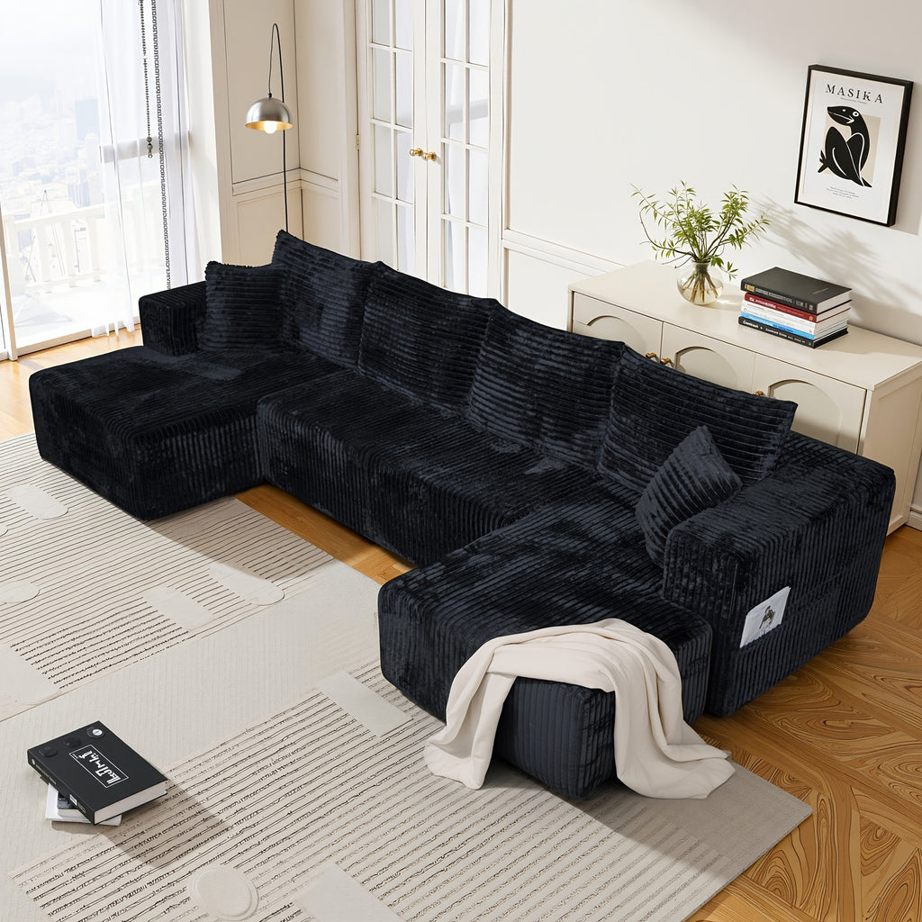 210 inch large u shaped modular sectional sofa suitable