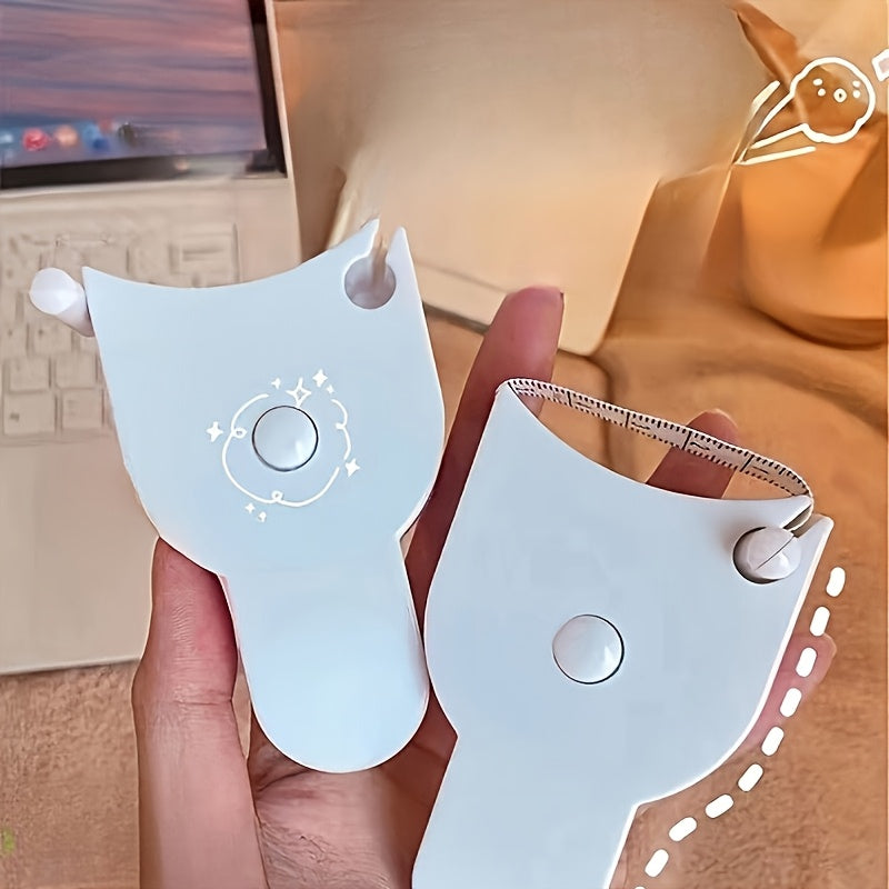 1pc   automatic retractable body tape measure locking