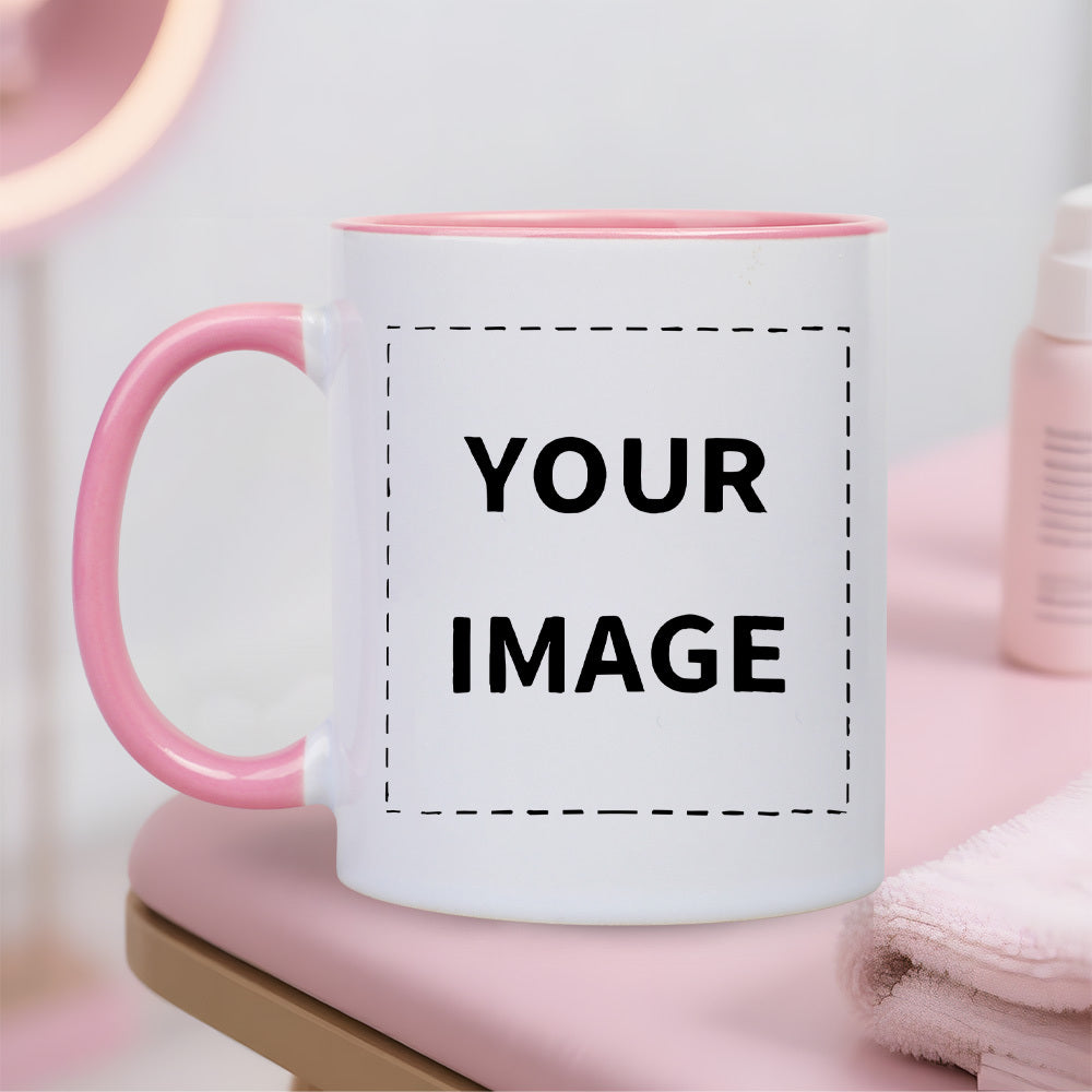 custom    1oz ceramic mug template