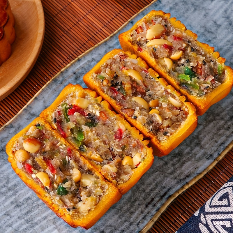 autumn old style five   flavor mooncake 400g