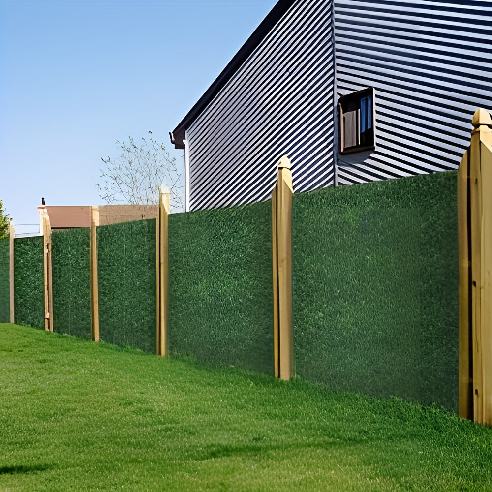 119 x 40 realistic artificial ivy privacy screen weather