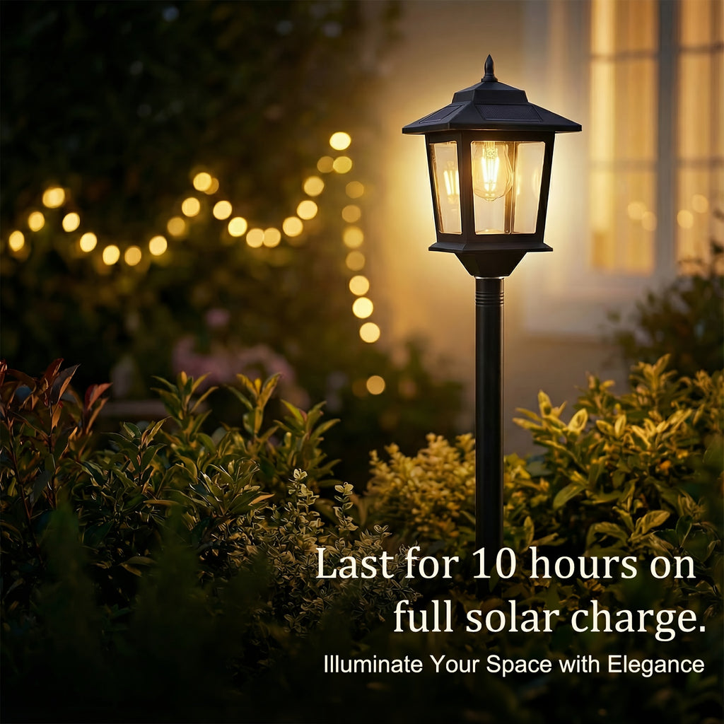 2 pack 63in solar lamp post lights outdoor post lights ip44
