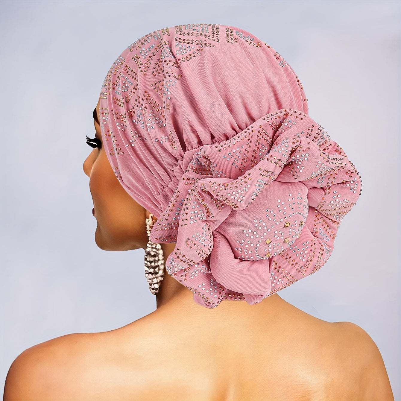 womens handmade embellished breathable headband hat