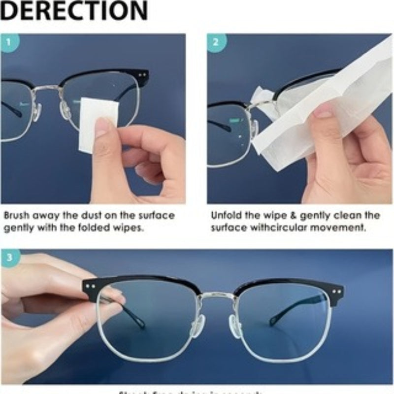 500 lens wipes pre moistened eyeglass lens cleaning wipes