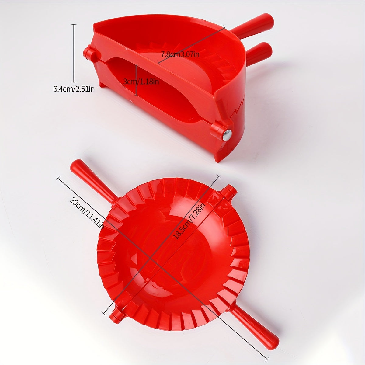 large press shape dumpling mold pp plastic 29x18 5x3 5cm