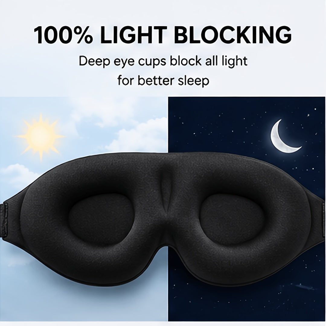 3pcs   eye mask set   contoured design