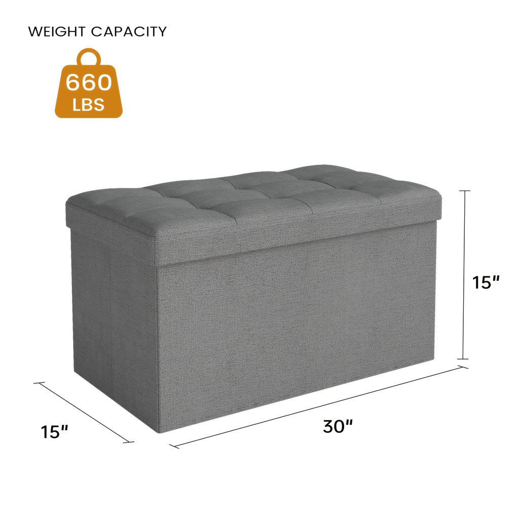 leather linen   storage bench padded   storage