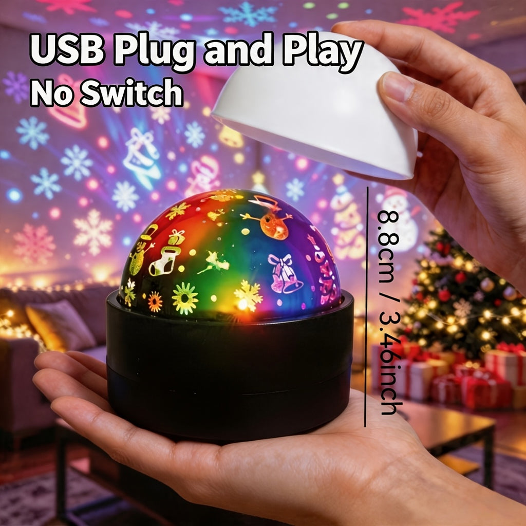 in 1 christmas theme night light dual use night light