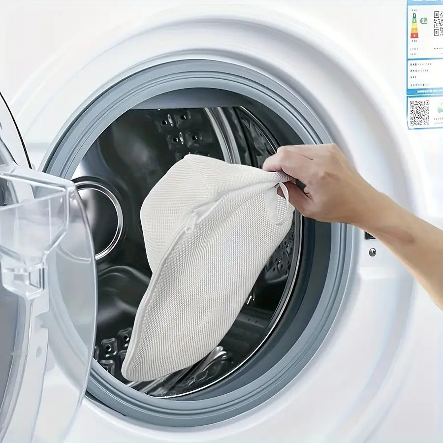 3 pack washing machine hat cleaning cage zipper protects