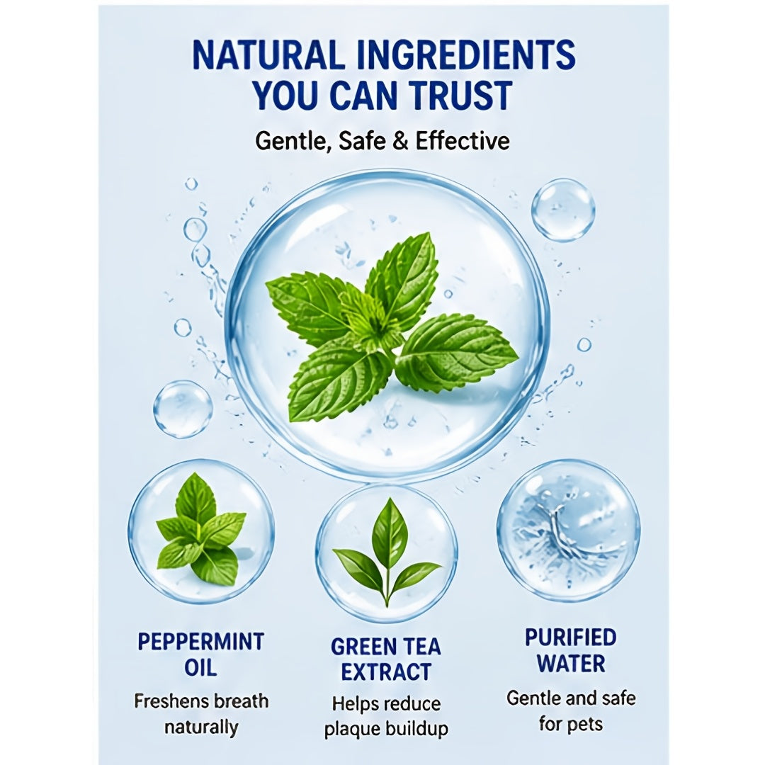 oral spray   pet breath freshener