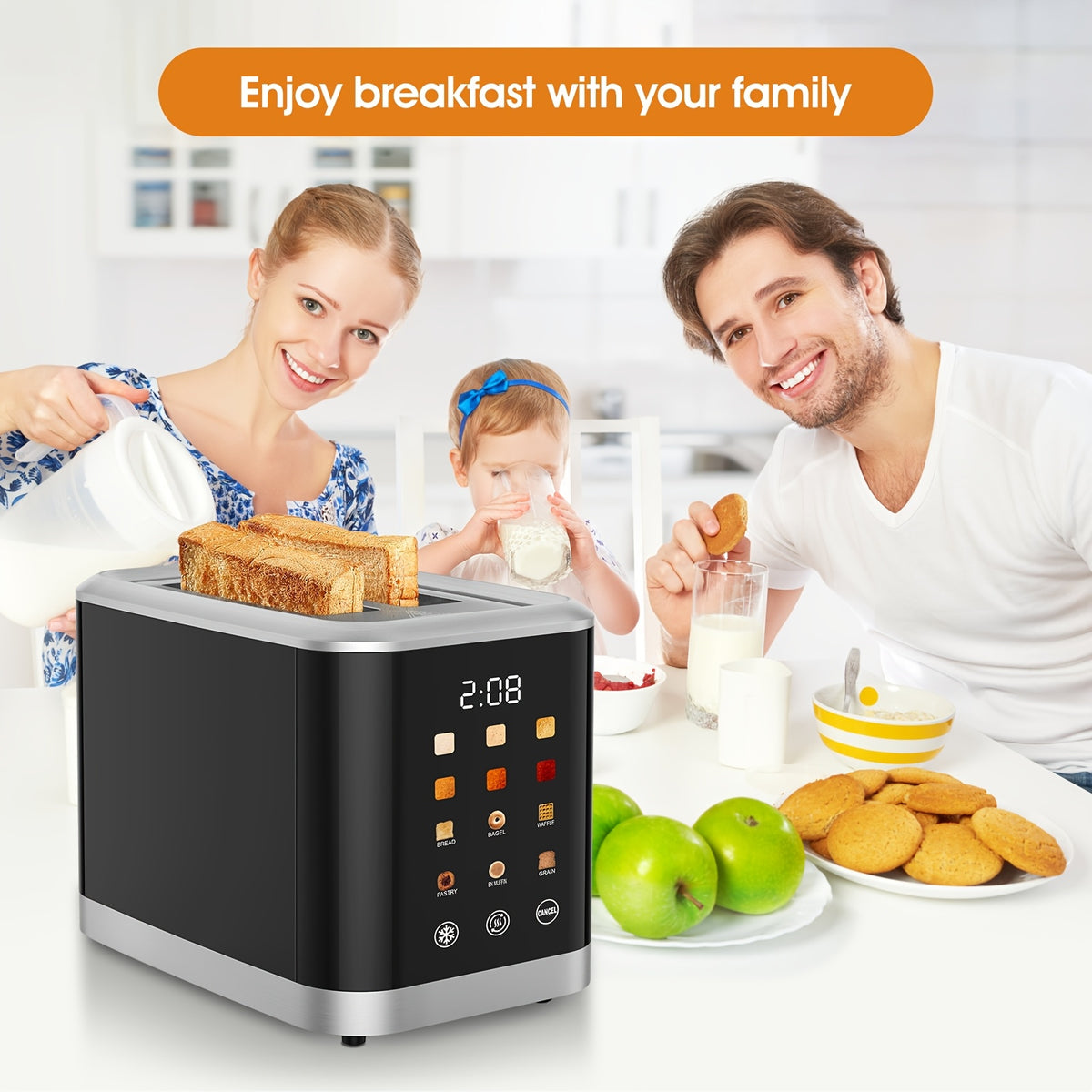 2   toaster   toaster 1 5 in wide slot bread