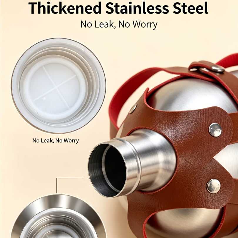 304 stainless steel gourd   food grade portable wine