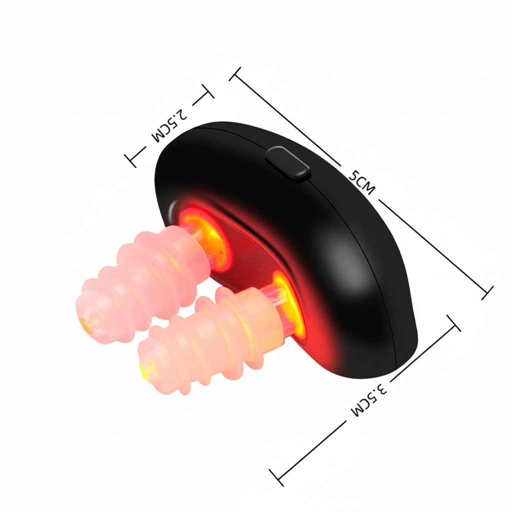 red light nasal device portable usb rechargeable sinus