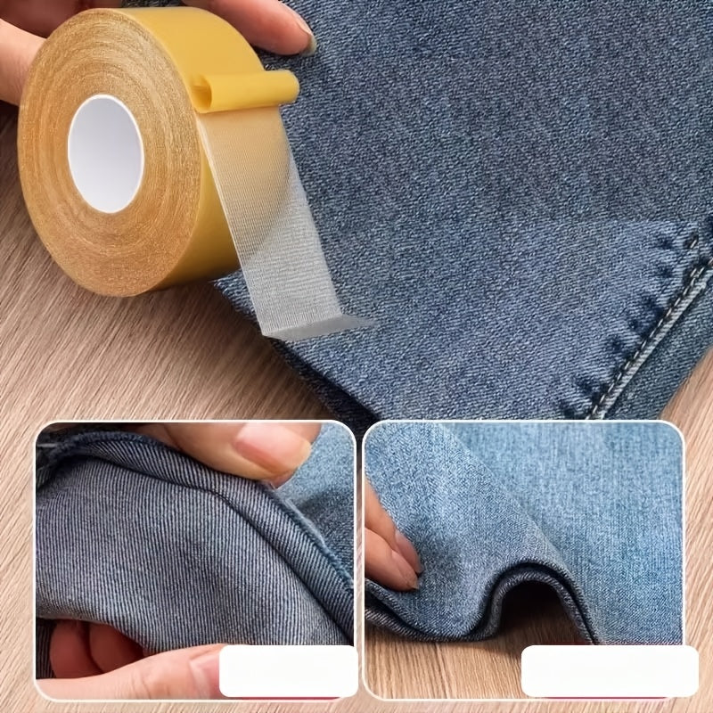 3 rolls strong   no sew hem tape no cutting needed