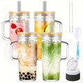 2 4pcs tumblers lid straw 24oz bamboo lid straw