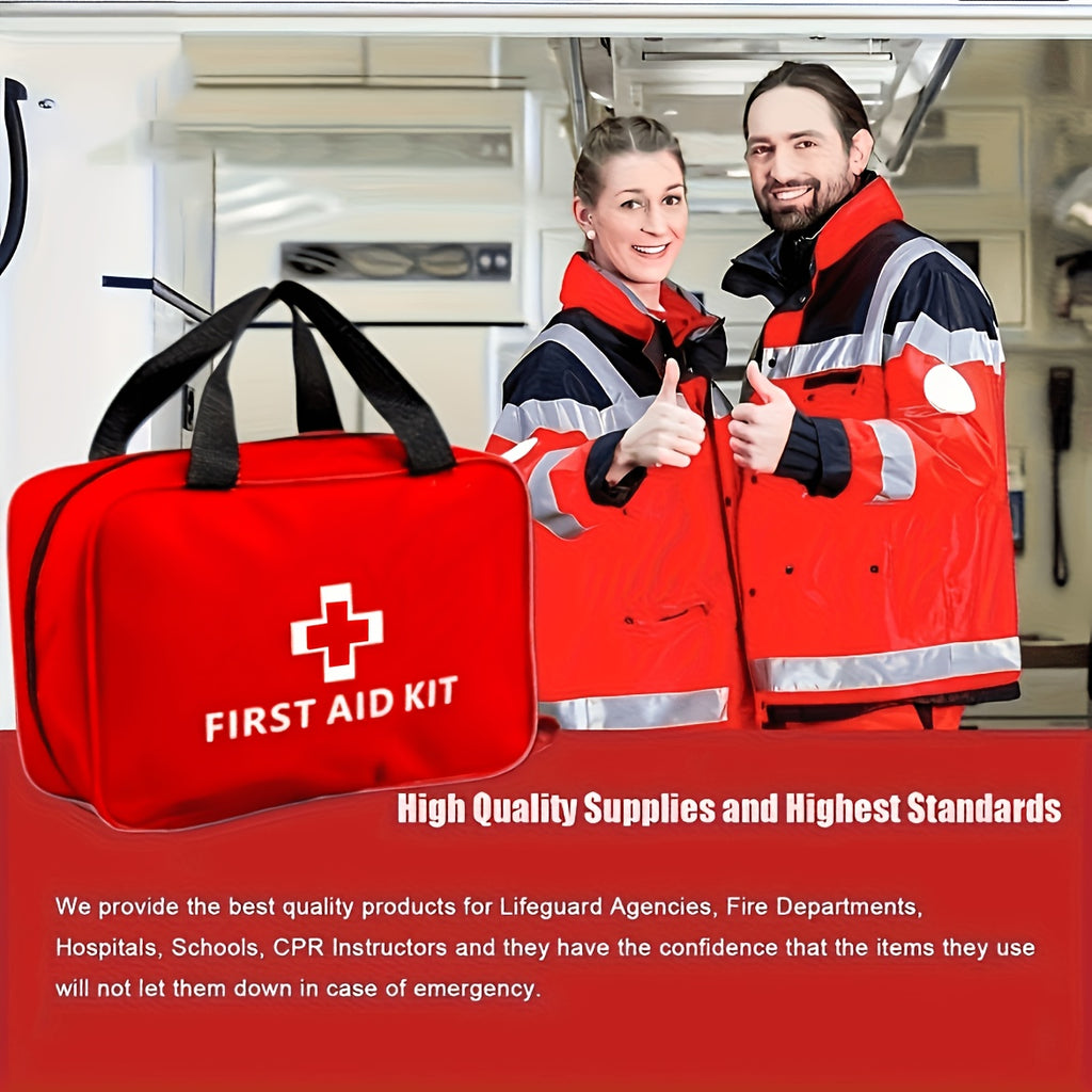 152pcs first aid kit premium waterproof compact trauma