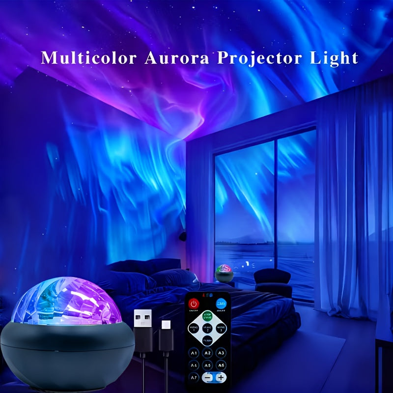 1pc usb powered   projection light multi color