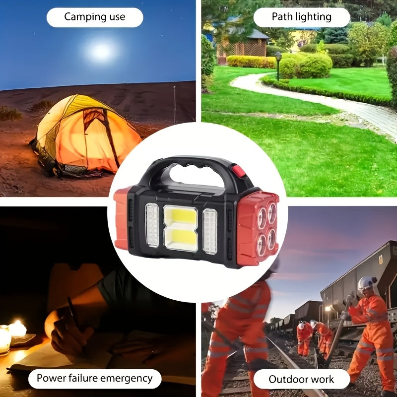 buy 1   2 pack solar powered led flashlight portable