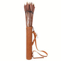 1pc ame brown arrow bag adjustable length archery equipment