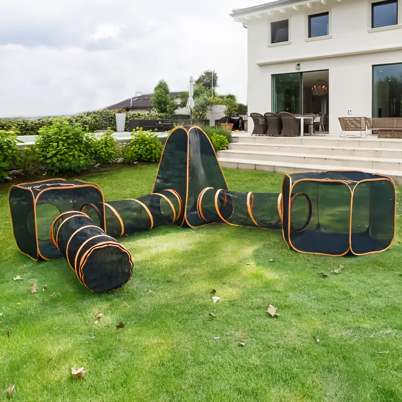 6 in 1 portable outdoor cat enclosure tent