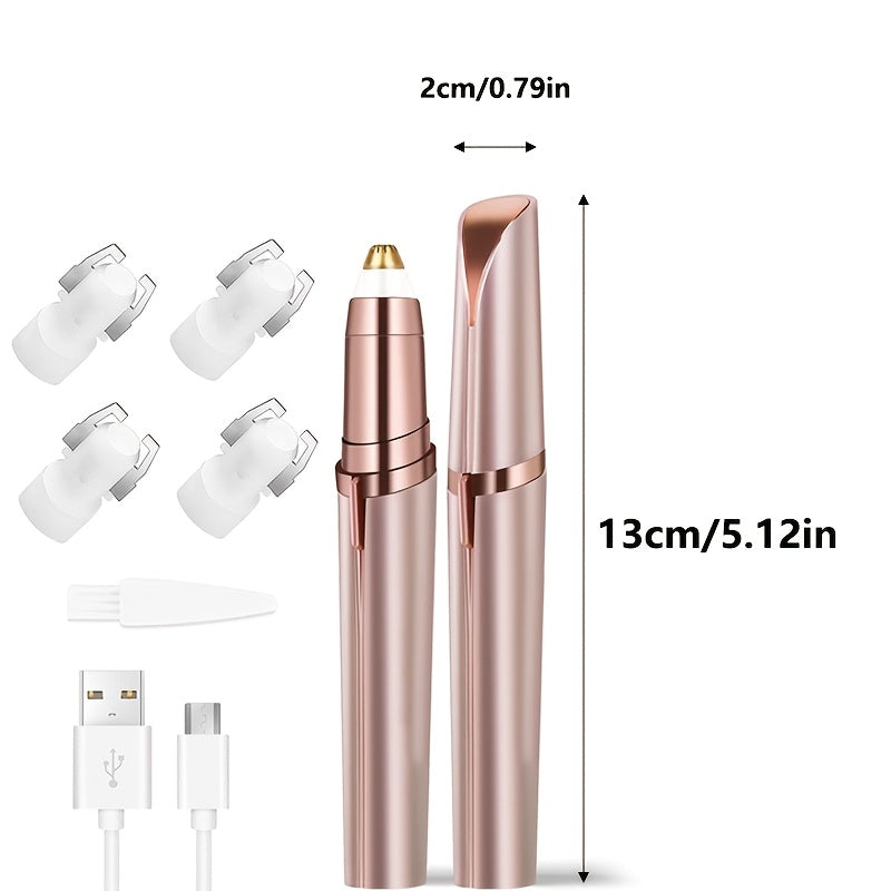 portable electric eyebrow trimmer   5