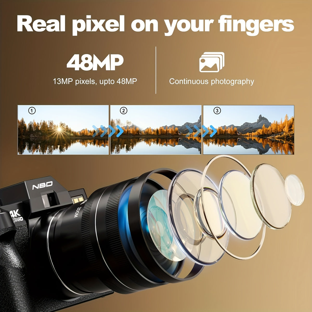 digital cameras photography 4k 48mp   vlogging