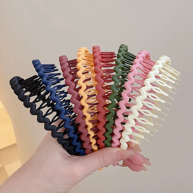 9pcs random   face washing special headband hair