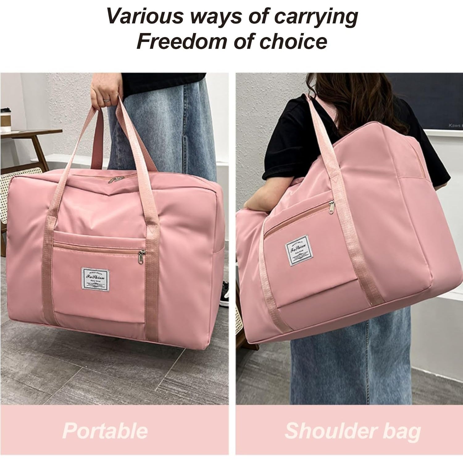 heavy duty foldable storage bags durable carry handles