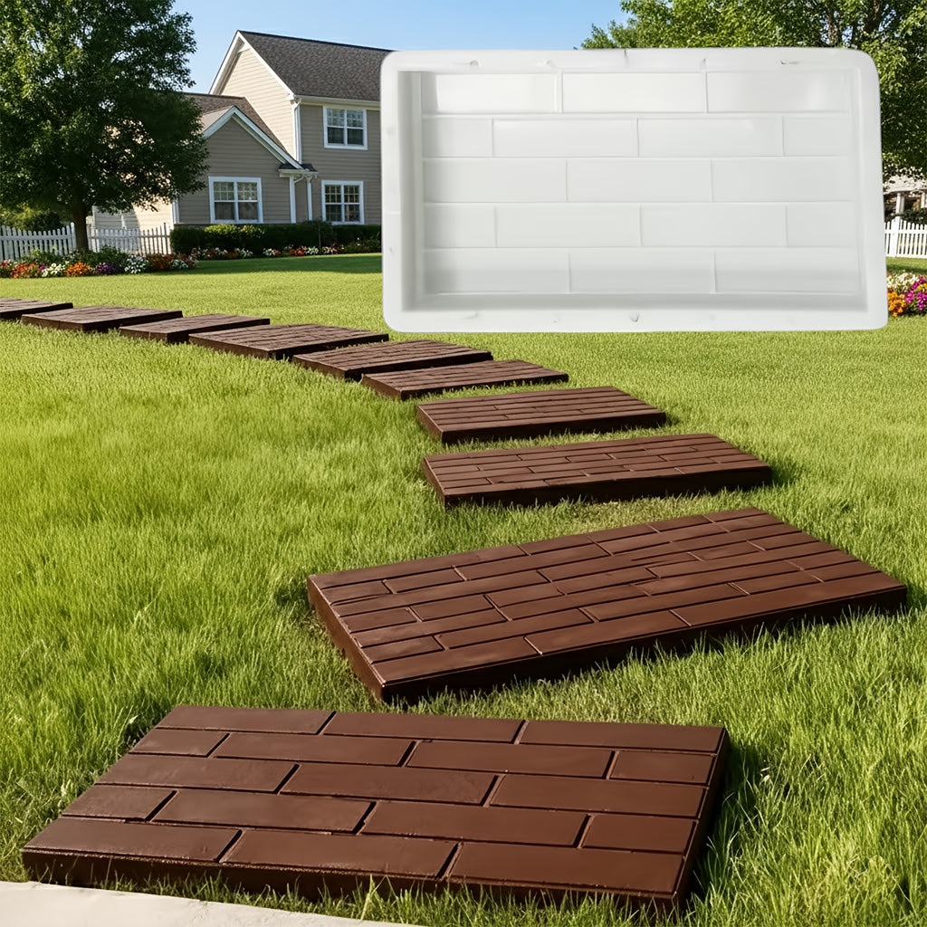 reusable heavy duty plastic concrete paving mold suitable