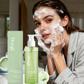 gentle hyaluronic acid cleansing gel aloe oat ingredients